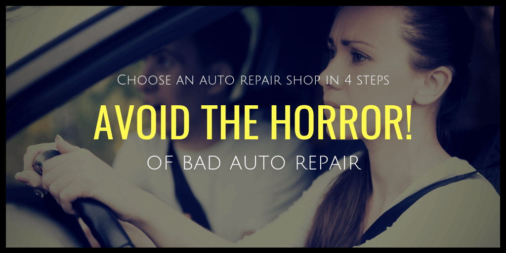 Choose an Auto Repair Shop in 4 Easy Steps